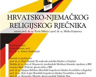 Predstavljanje Hrvatsko-njemačkog religijskog rječnika